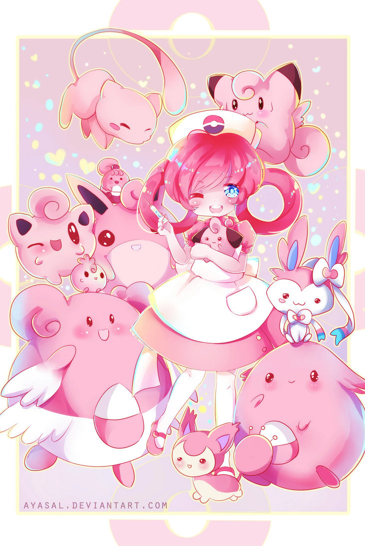 Nurse Joy W Speedpaint By Ayasal Dahlqhm Lafary ラファリー ときめきを届けるかわいいの教科書